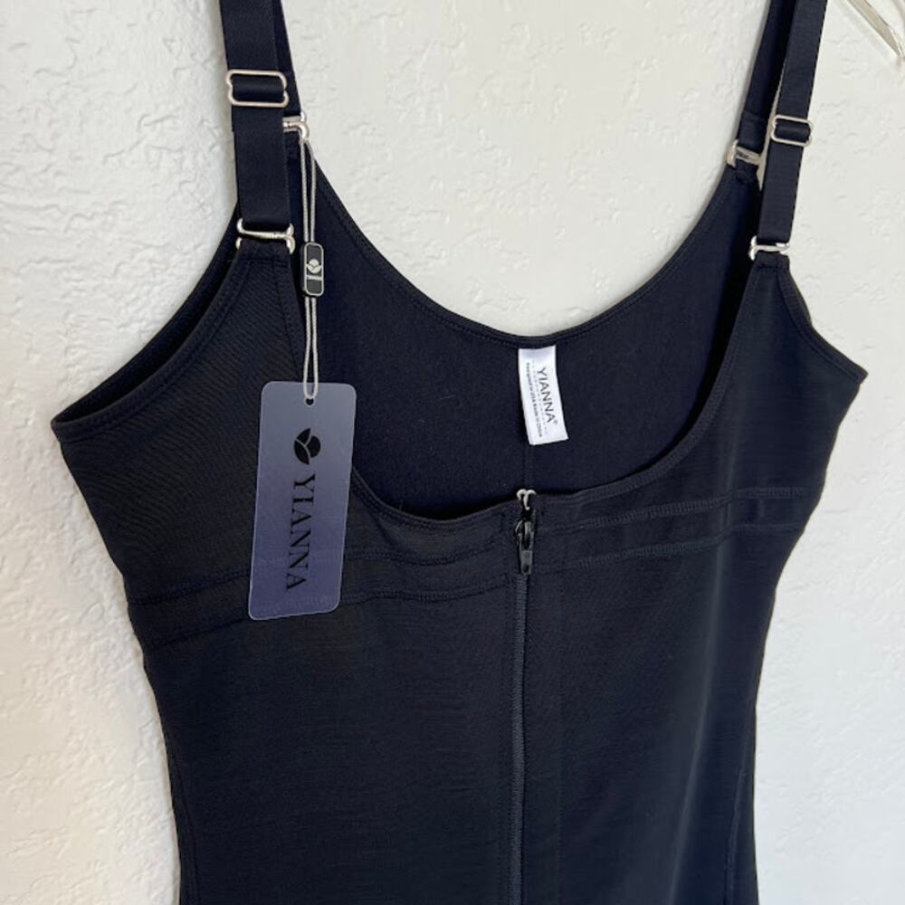 NEW! YIANNA Fajas Colombianas Shapewear 2XL Postpartum Body Shaper Black - Picture 5 of 11